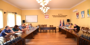 Posiedzenia Powiatowego Zespołu Zarządzania Kryzysowego
