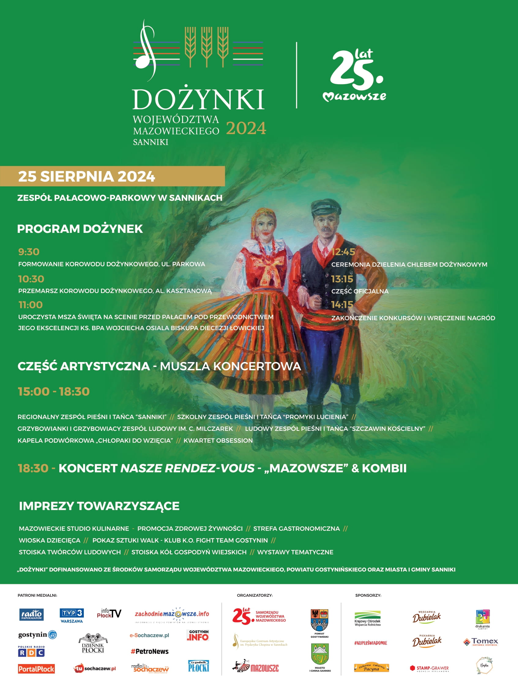 plakat dożynek